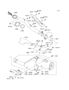 KL650 Muffler(s)(e8f / e9f)