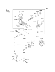 KX65 Главный тормозной цилиндр
