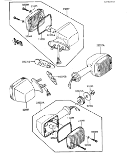 KZ1100 Поворотники