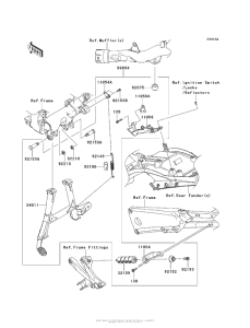 ZX1400 Accessory (Centerstand)
