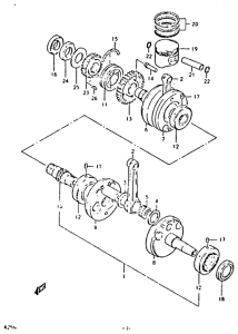 GS425 Вал коленчатый