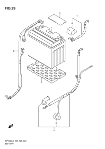 SFV650 Аккумулятор