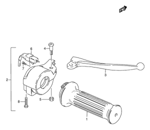 FZ50 Right handle switch