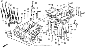 CB900 Картер двигателя