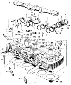  Головка цилиндров + Распред.вал