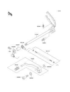 EX250 Механизм переключения передач