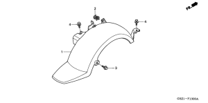 NPS50 Заднее крыло