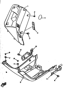 CW50 Щиток облицовочный