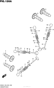 SV650 Распред вал / клапана