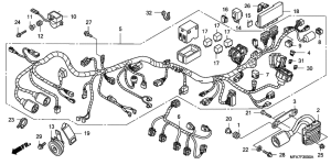 CBF1000 Harness wire