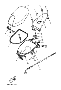 YQ50 Seat. carrier