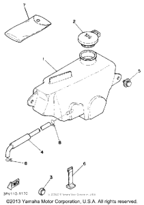 PW80D Oil tank - tool