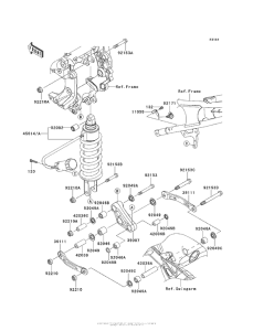 ZG1400 Подвеска  /  амортизатор