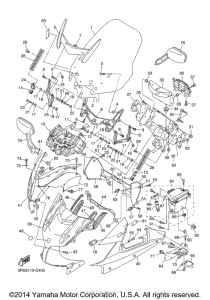 FJR13AXCB Обтекатели