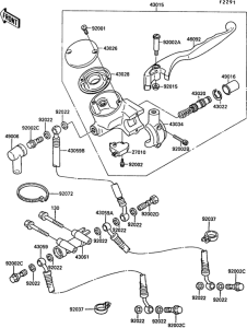 KR250 Главный тормозной цилиндр