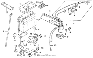 CB200T Аккумулятор