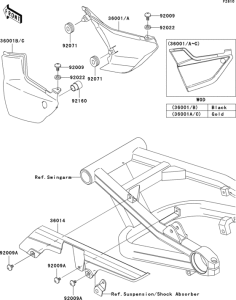 ZR1200 Боковые обтекатели