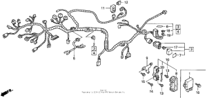 ST1100 St1100 wire harness
