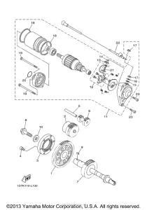 XV1900AS Стартер