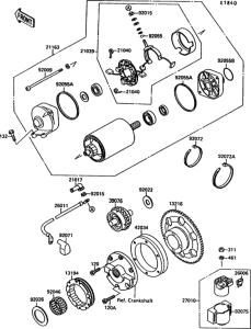 VN1500 Стартер