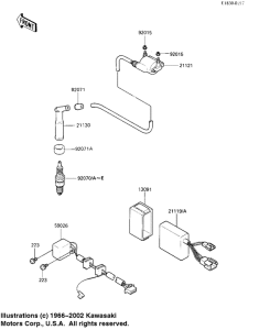 KL250 Зажигание