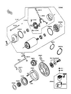 VN1500 Стартер