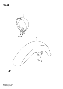 VL250 Переднее крыло