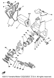 DT250D Впускная система
