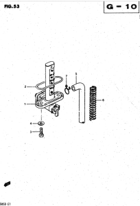 GSX750 Топливный кран