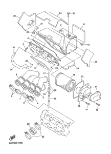 FJR1300 Впускная система