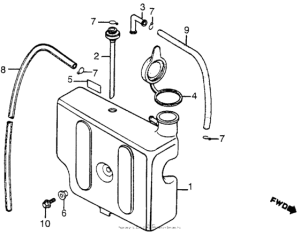 GL1200I Reserve tank