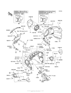 VN1700 Cowling (Abf / acf)