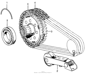 CB750 Primary tensioner
