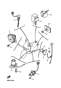 XJ600S Equipo electrico