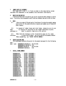 GSR600 Catalog preface