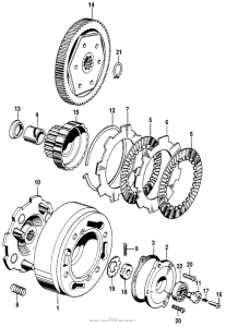SL90 Сцепление