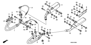 ST1300 Глушитель