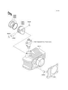 AN112 Цилиндр / поршень