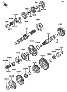 ZG1000 Трансмиссия