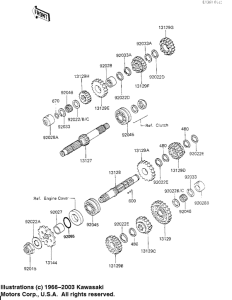 KZ700 Трансмиссия