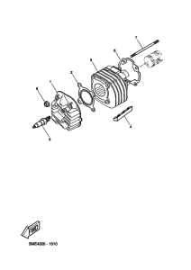 YQ100 Головка цилиндров