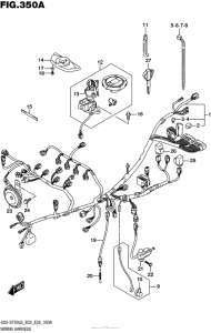 GSX-S750 (ABS) Wiring Harness (Gsx-S750L6 E03)