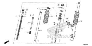  Передняя вилка