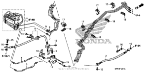 VT1300CX (ABS) Brake line (2)