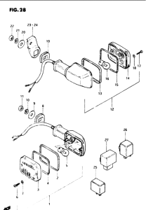 GS1100 Поворотники