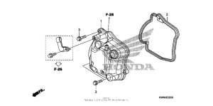 PCX125 Крышка головки цилиндров