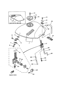 RZ250R ﾌﾕｴﾙﾀﾝｸ