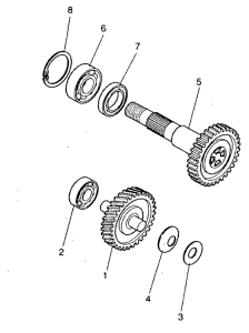 YQ50 Трансмиссия