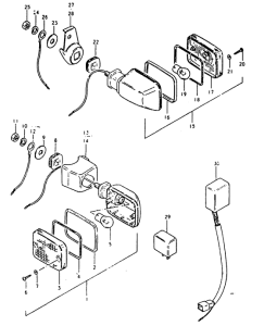 GSX1100 Поворотники