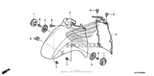 CHF50 Переднее крыло